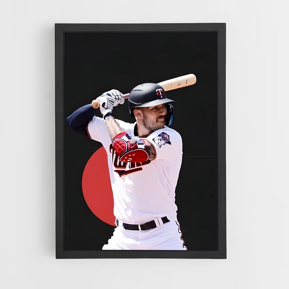 Poster Swinging for Glory – affiche Baseball (vue 2)